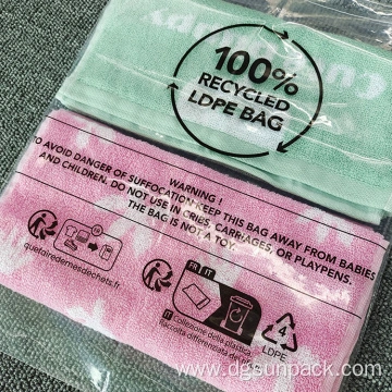 clear recycled clothing poly bags clear grs polybag Manufacturers and clear recycled clothing poly bags clear grs polybag Suppliers